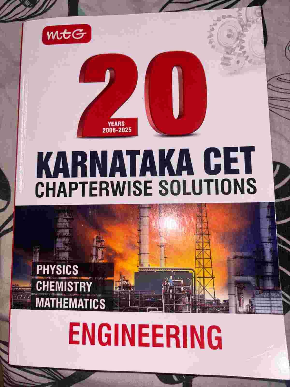 MTG KCET Chapterwise Solutions (PCM) | Latest